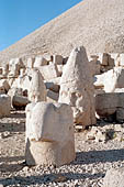 Nemrut Dagi Milli Parki, the tomb of King  Antiochos I, west terrace 